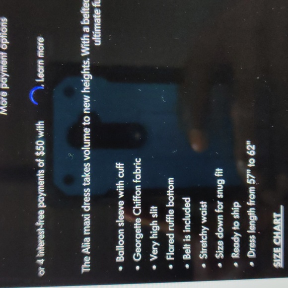 Hanifa Alia Maxi Black White Dress Size XL Sold Out - Picture 13 of 13